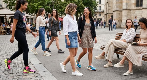 Les meilleures baskets femme : styles variés pour toutes