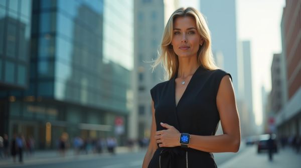 Optimiser votre style avec une montre connectée femme élégante